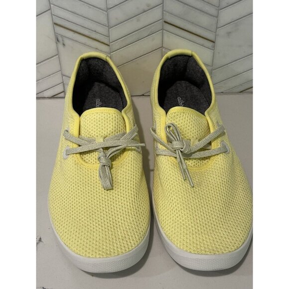 New Allbirds Tree Skipper TS Lace Up Boat Shoes Kauri Zin Tree Mens Sz 14 Yellow - Picture 2 of 7